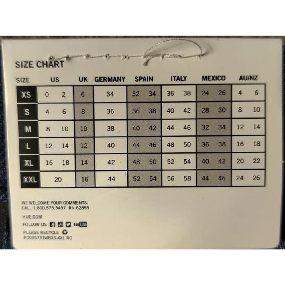 Hue Leggings Sz S - Picture 4 of 9